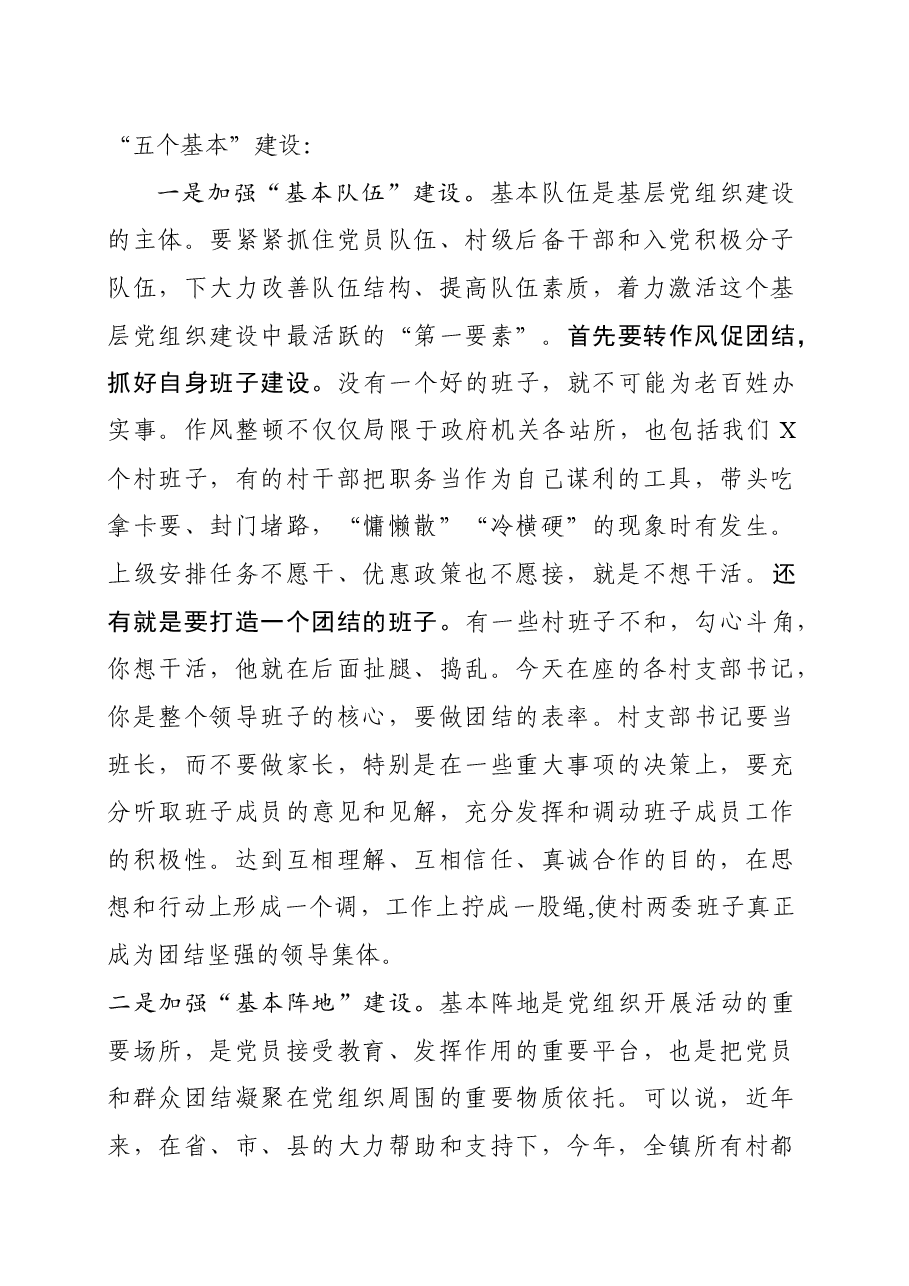 基层书记抓党建述职评议会讲话稿(范文).docx,第4页预览