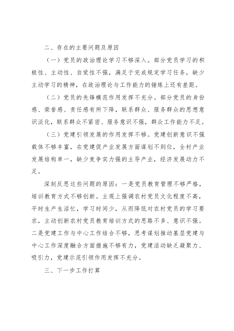 村党支部书记抓党建工作述职报告.docx,第4页预览