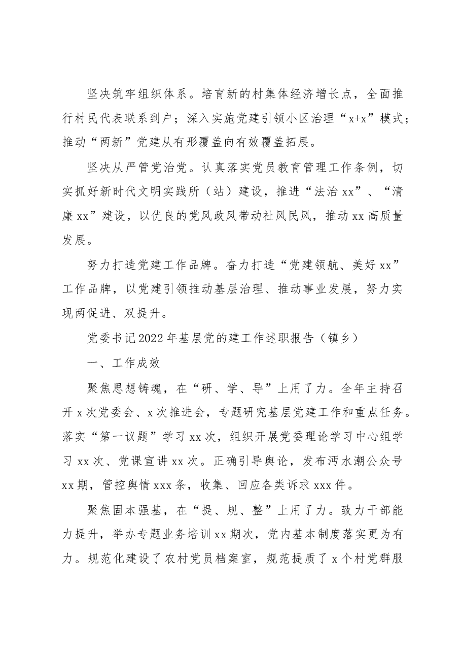 (13篇)2022年抓基层党的建工作述职报告汇编.docx,第4页预览
