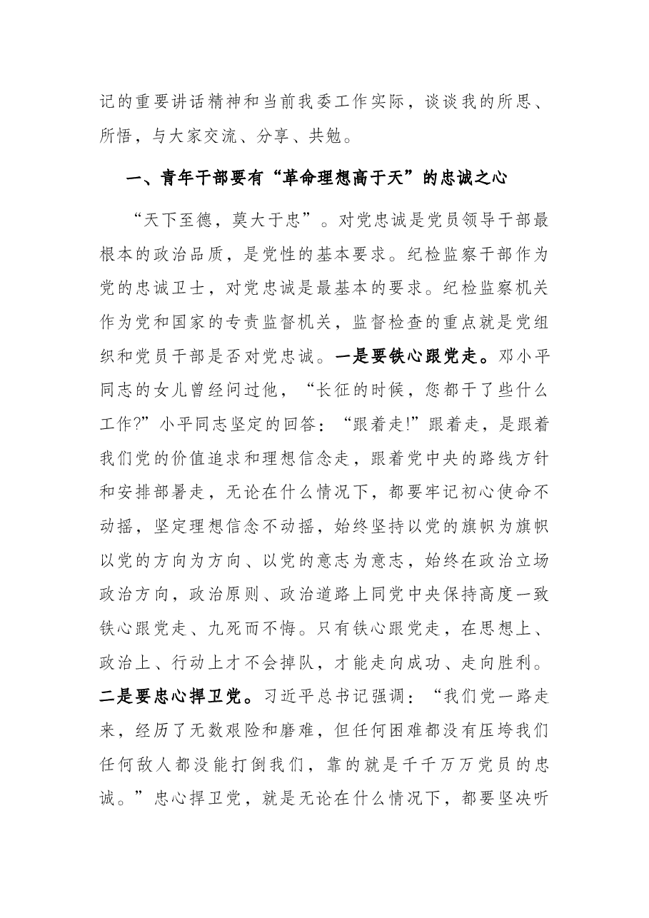 在青年干部座谈会上的总结讲话.docx,第2页预览