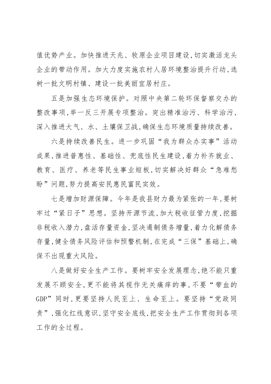 县委副书记、县长在县政府全体会议上的讲话.docx,第4页预览