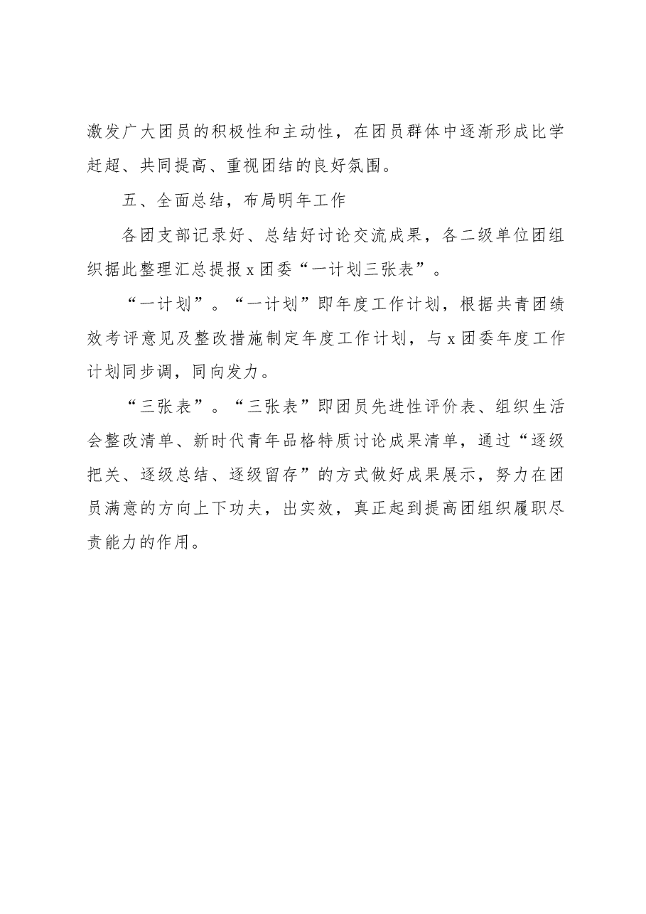 集团共青团2022年组织生活会开展情况汇报.docx,第4页预览