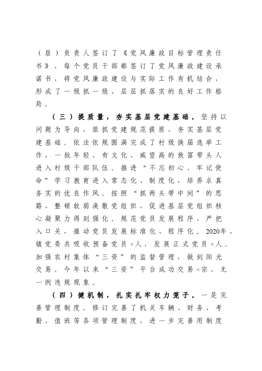 2020年党委书记述责述廉报告.doc,第2页预览