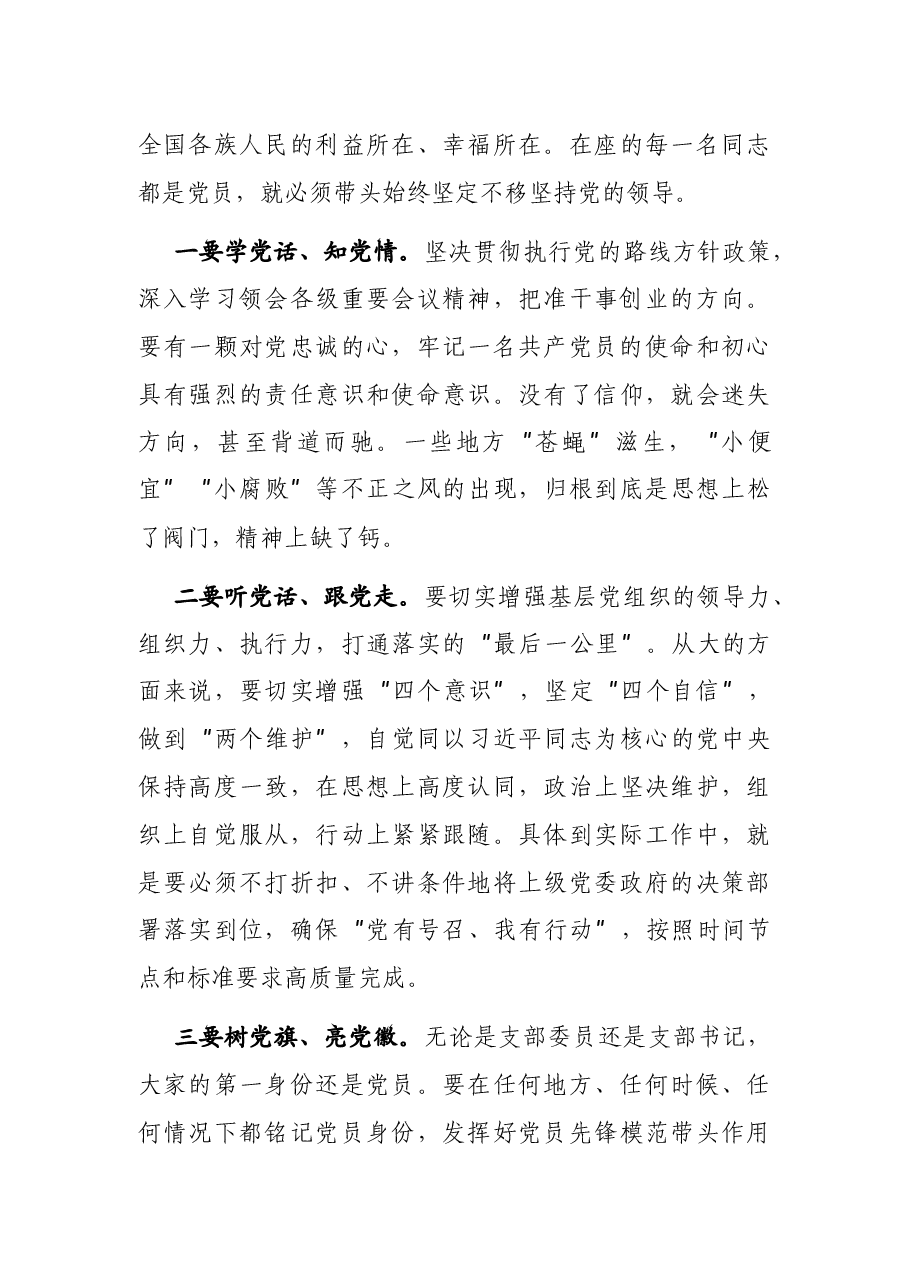 在XX镇新一届村党组织成员培训会议上的讲话提纲.docx,第3页预览