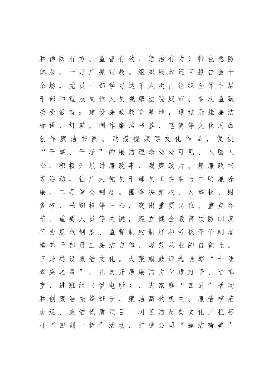公司党委书记述职述廉报告.docx,第4页预览