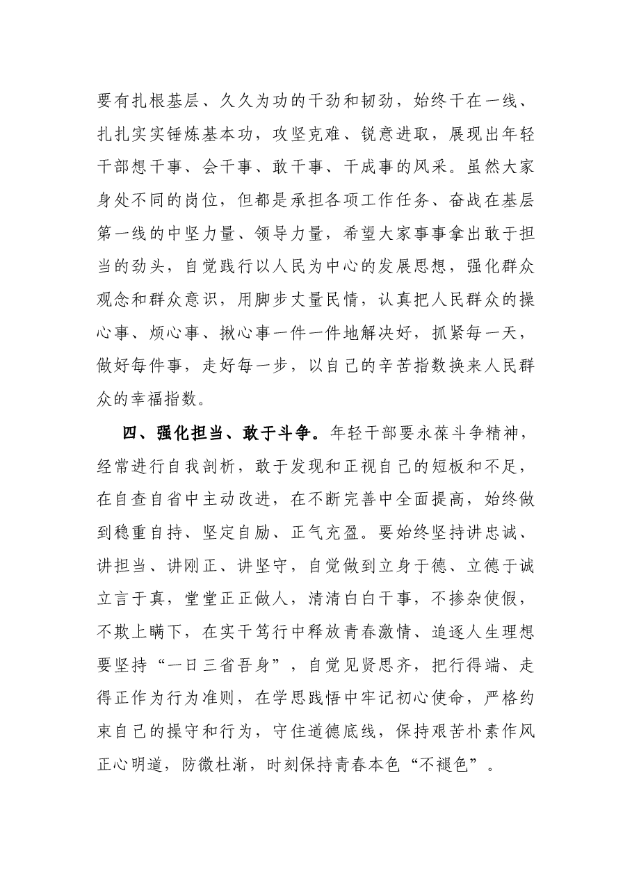 县委书记在新任职年轻干部谈话会上的讲话.docx,第3页预览