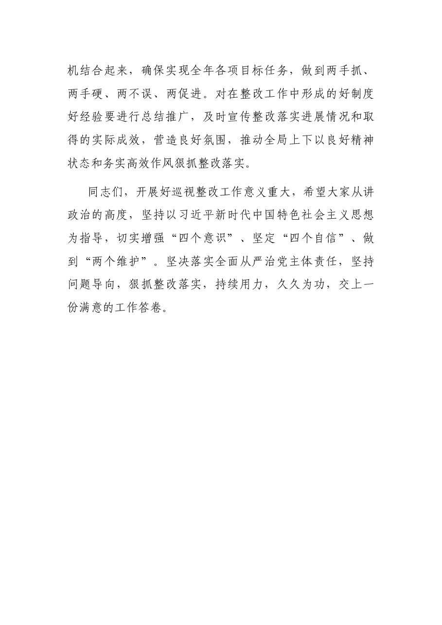 巡视整改工作部署会议上的讲话.docx,第4页预览