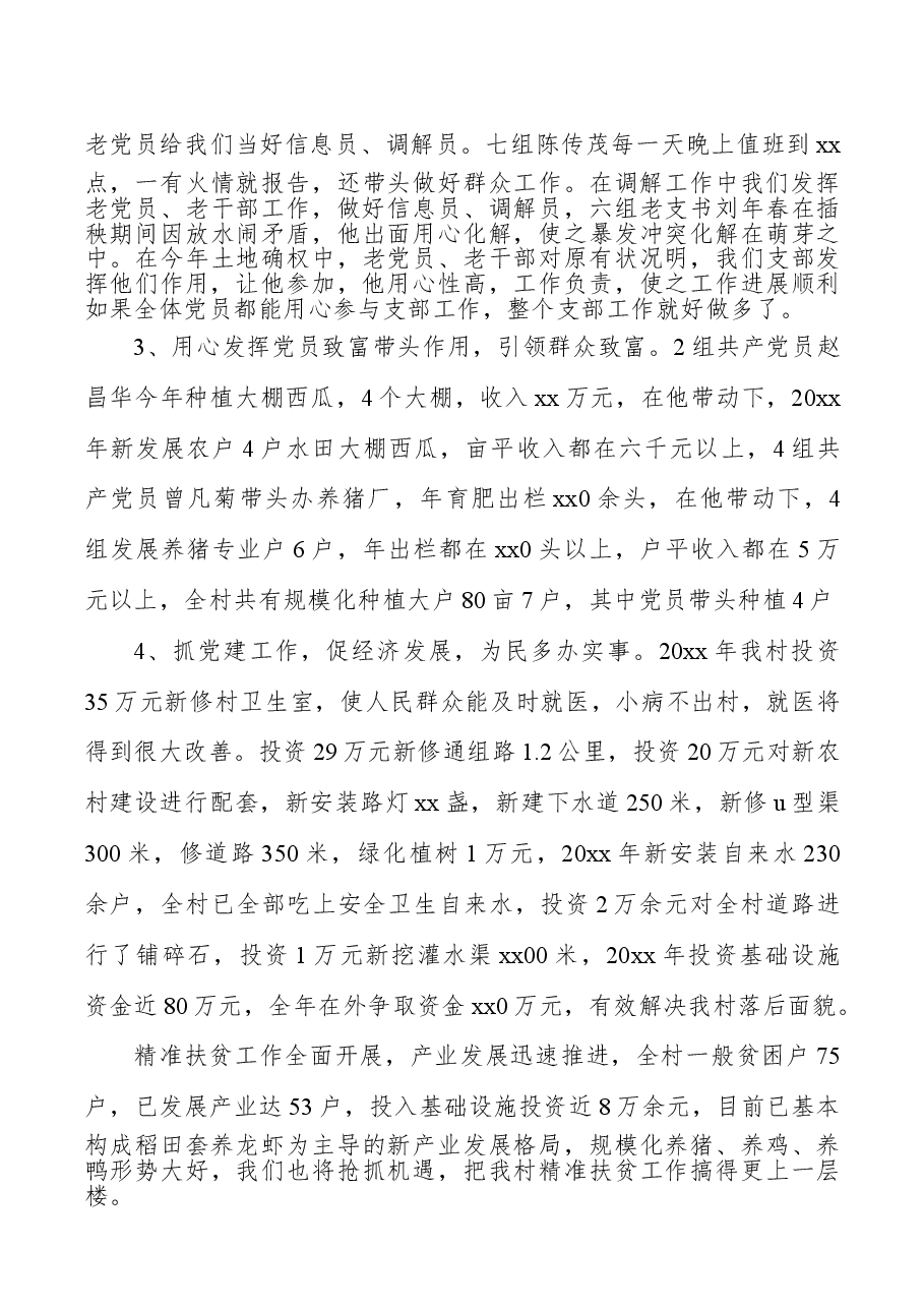 党建工作述职报告（村）.doc，第2页预览