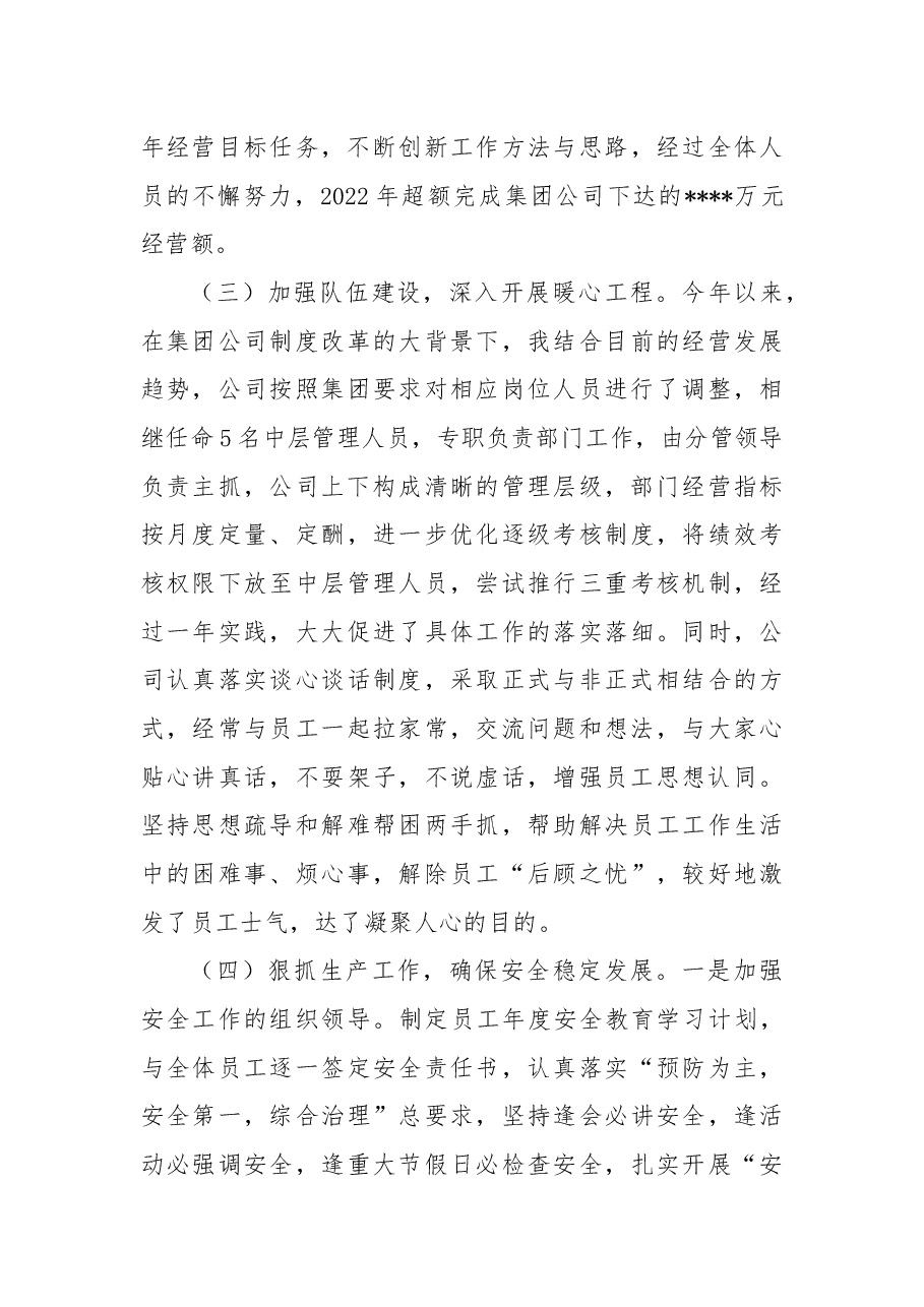 集团公司2022年度领导个人述职报告.docx,第3页预览