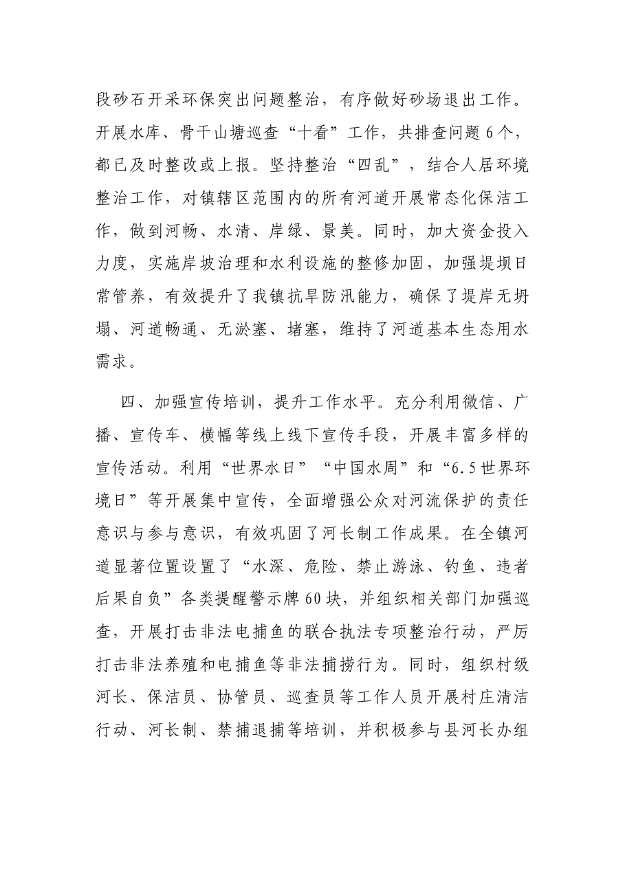 河长制工作述职报告.docx,第3页预览