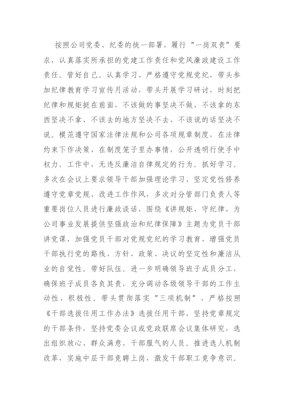 集团公司总经理个人2020年述职述廉报告.docx,第3页预览