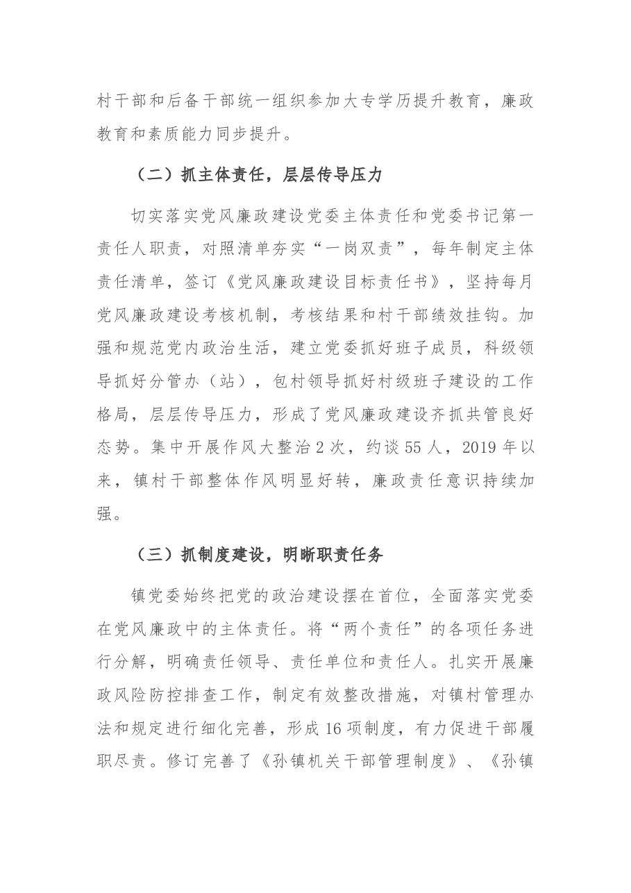 镇党委书记2020年个人述责述廉报告.docx,第4页预览