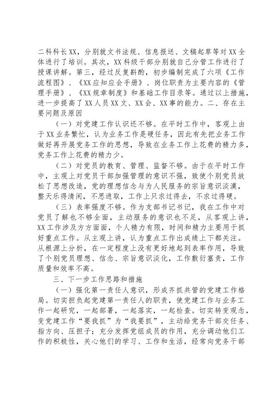 党支部书记党建工作专项述职报告.docx,第4页预览