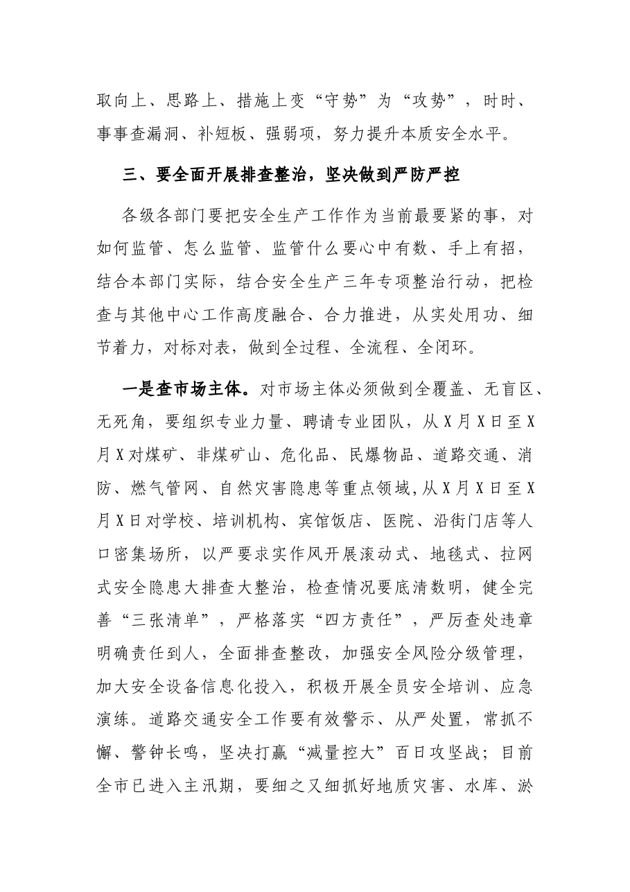 在市政府安委会第三次全体(扩大)会议上的讲话.docx,第3页预览