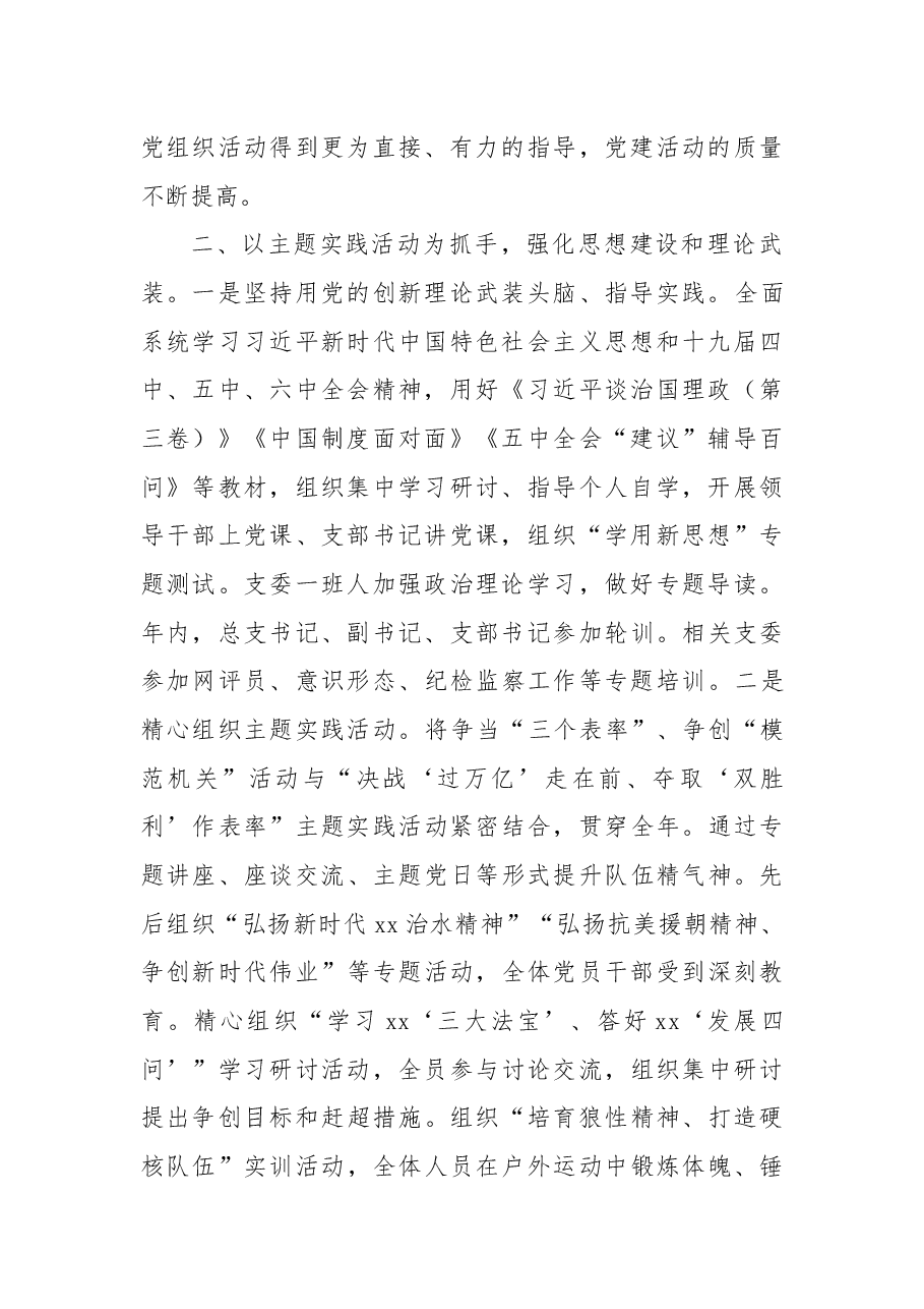2021年史志办党建工作述职报告.docx,第2页预览