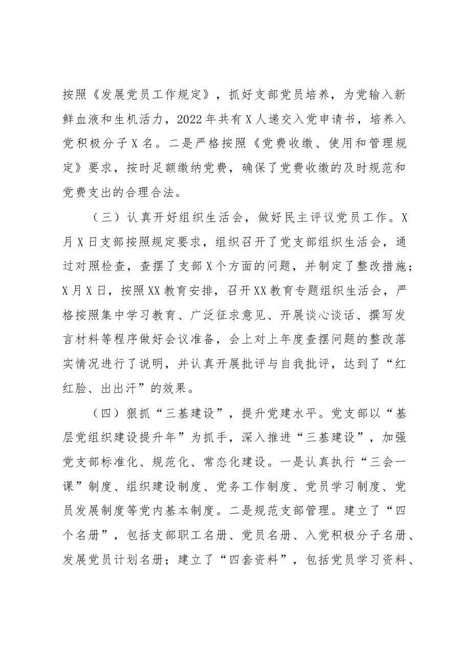 国企党支部书记抓党建述职报告.docx,第2页预览