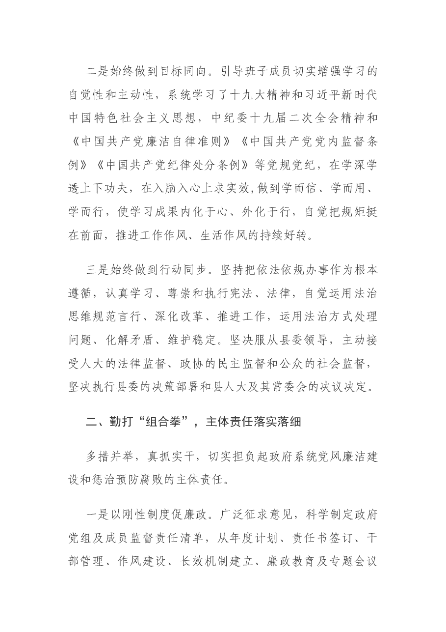 县政府党组述责述廉报告.docx，第2页预览