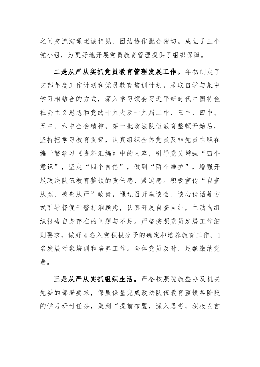 法院支部书记述职报告.docx,第2页预览