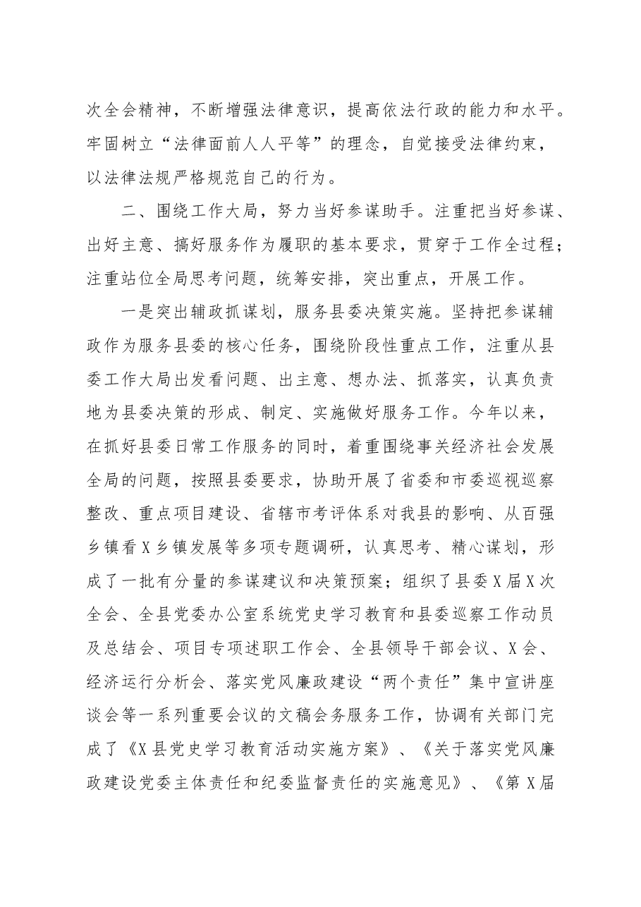 (6篇)2021年述责述廉述学报告汇编.doc,第3页预览