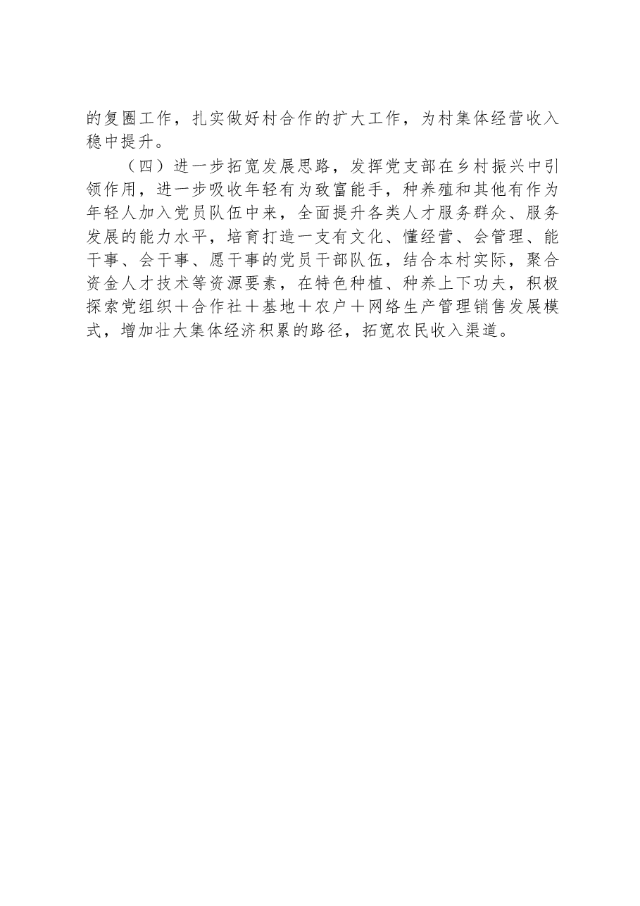乡村党总支书记抓党建工作述职报告.docx,第4页预览