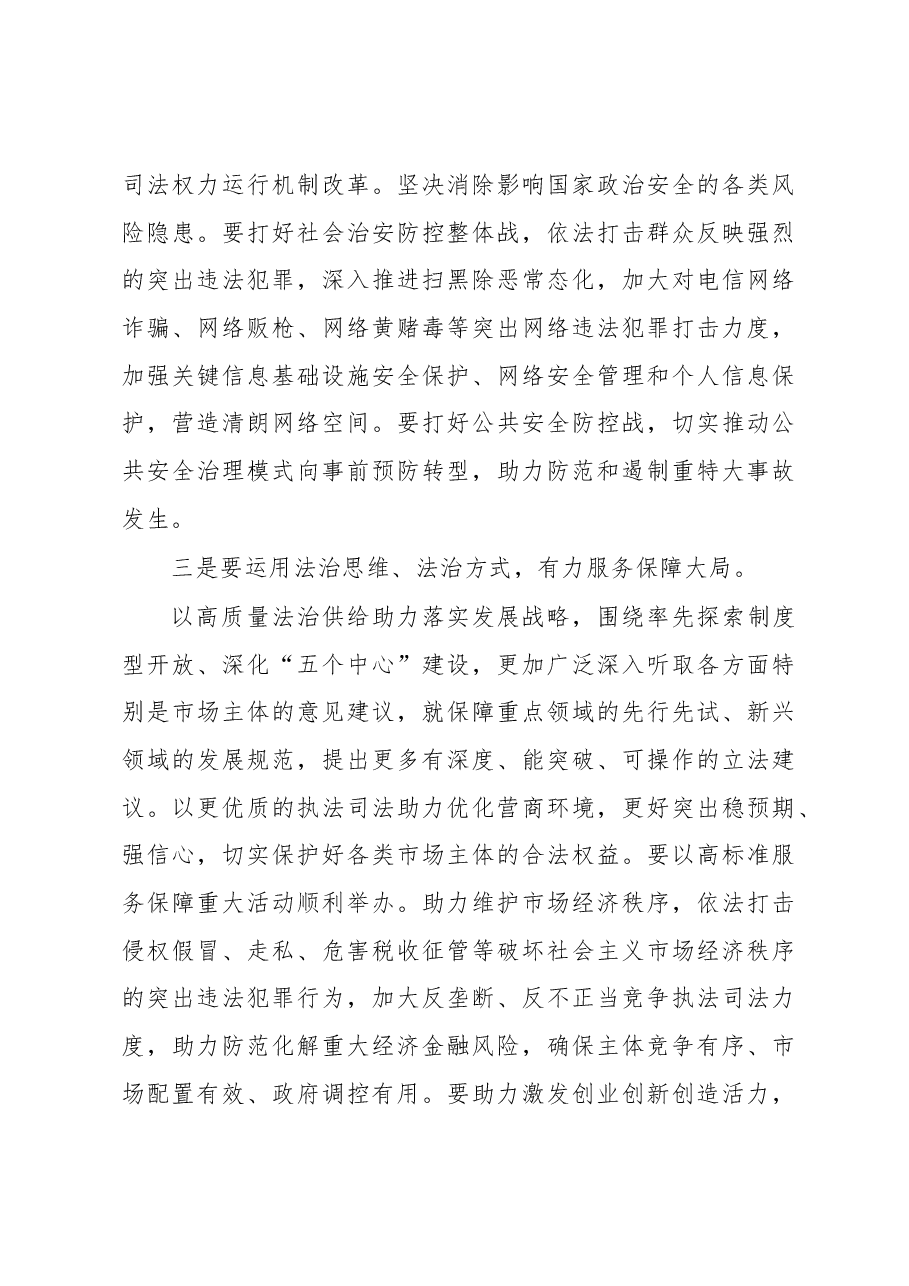 书记在2023年度政法工作会议上的讲话.docx,第3页预览