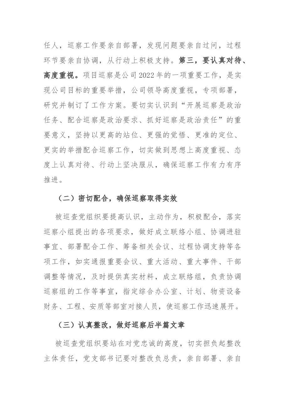巡察组长在专项巡察进点会上的讲话.docx,第3页预览