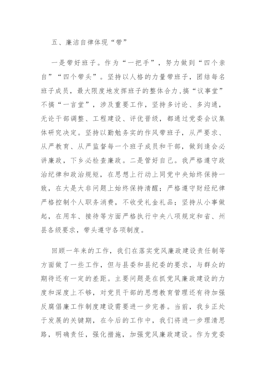 乡党委书记述责述廉报告.docx，第4页预览