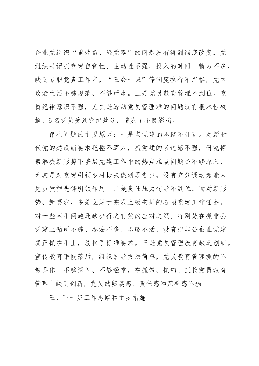 乡镇党委书记抓党建工作述职报告.docx,第3页预览