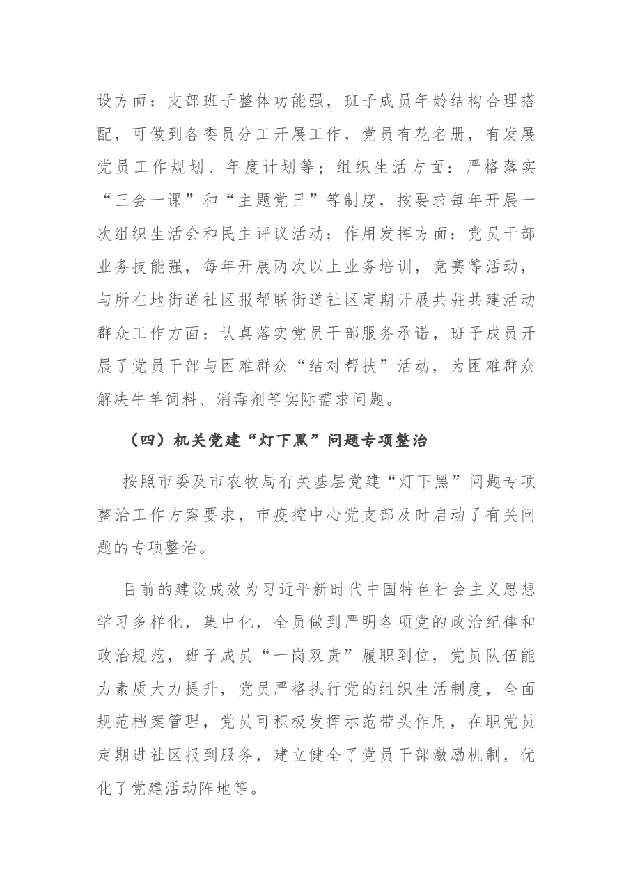 市疫控中心党支部书记2020年度抓党建工作述职报告.docx,第3页预览