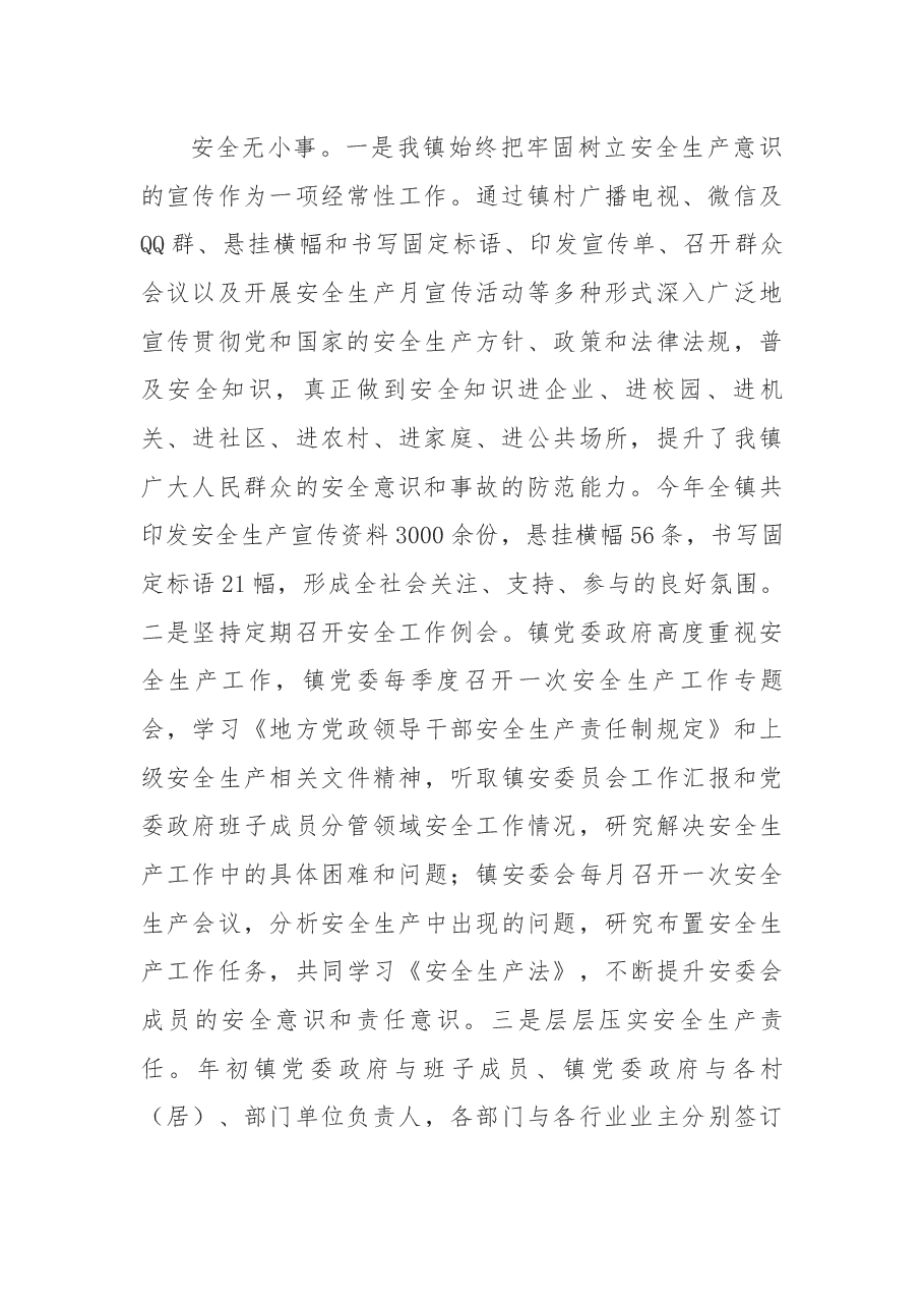 镇委书记安全生产述职.docx,第2页预览