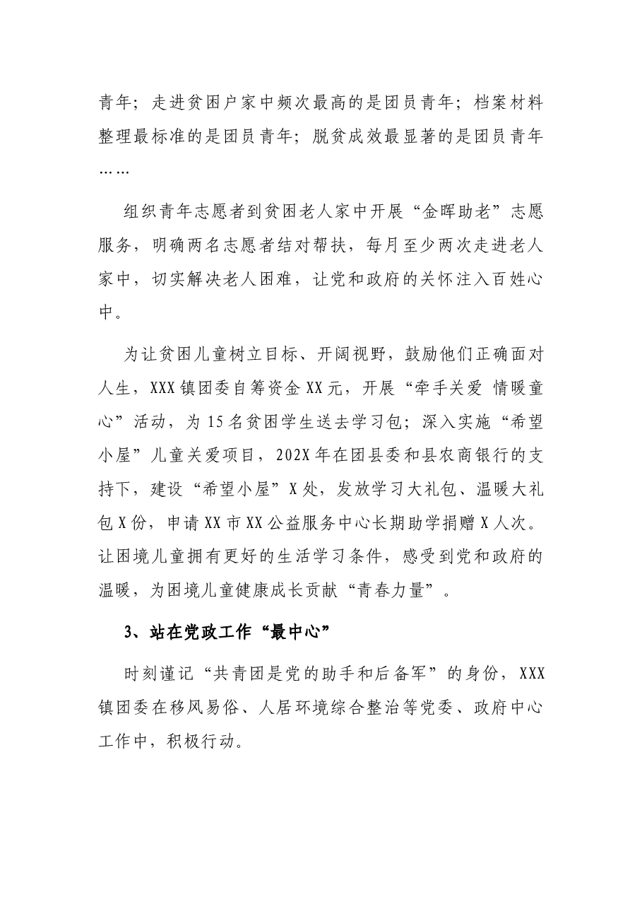 202X年度XXX镇团委述职报告.docx,第2页预览