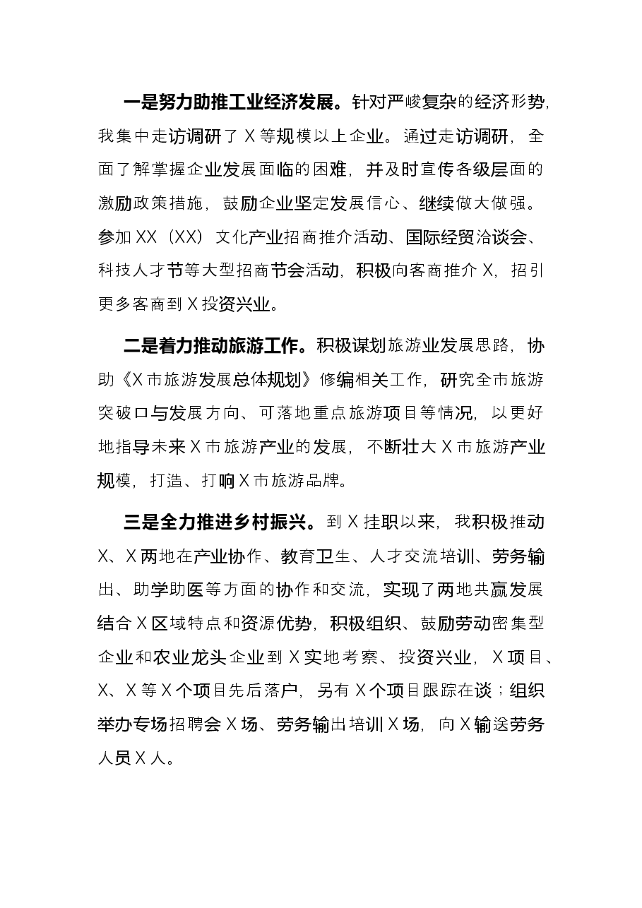 挂职副市长述职述廉报告.docx,第3页预览