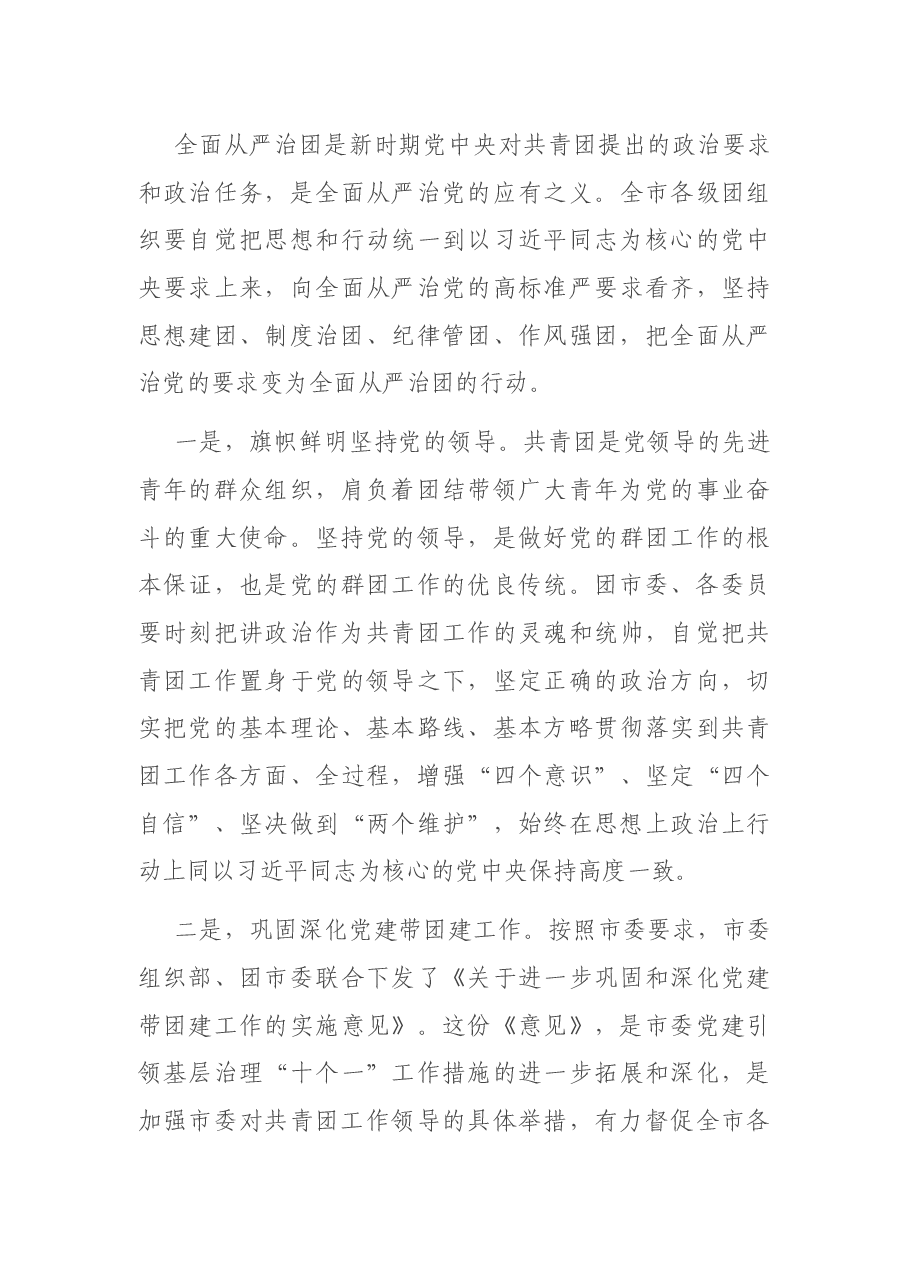组织部部长在共青团全体(扩大)会议上的讲话.docx,第3页预览