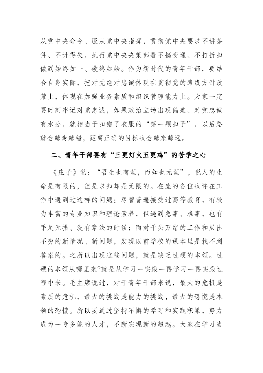 在青年干部座谈会上的总结讲话.docx,第3页预览