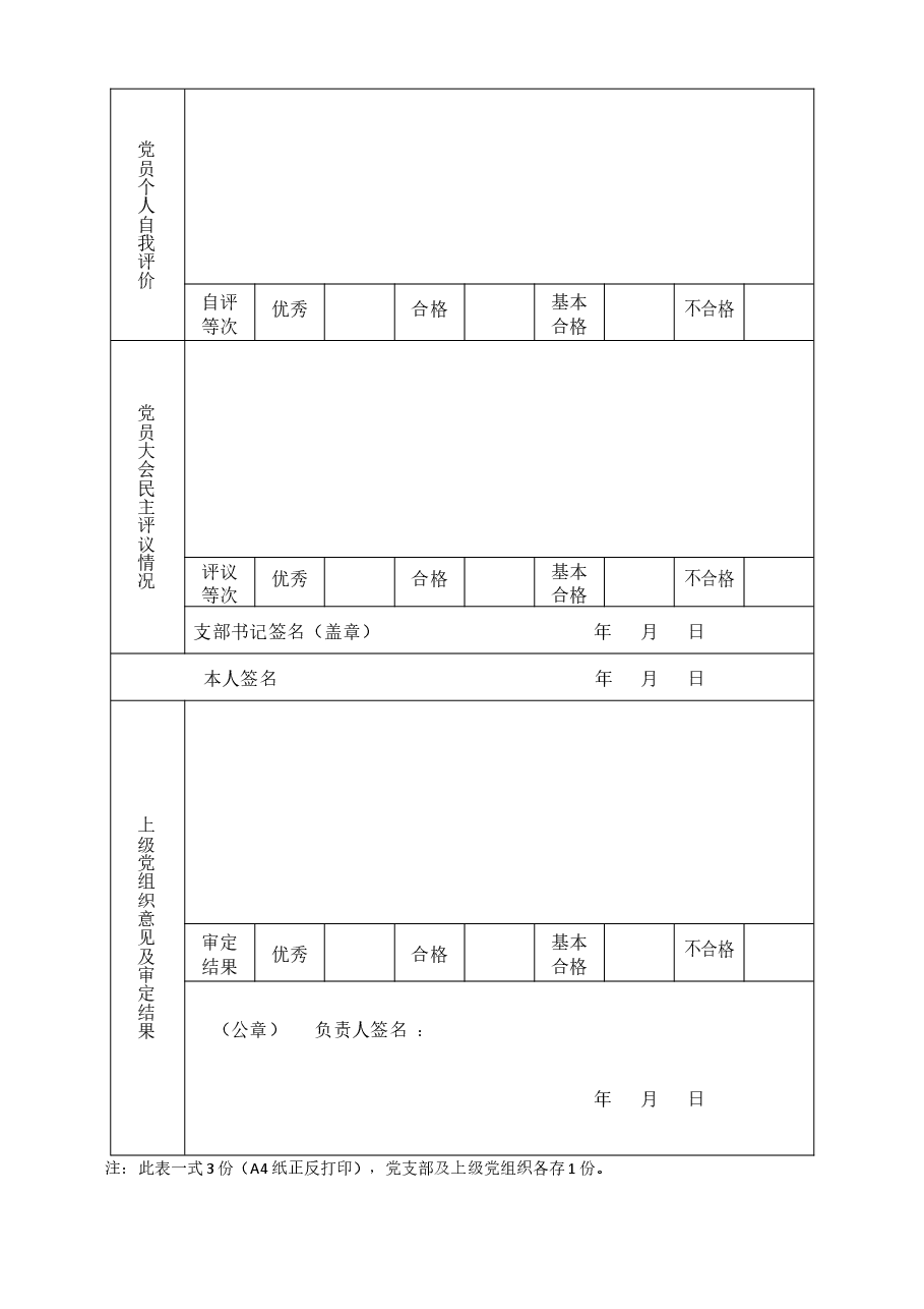 组织生活会、民主评议党员附件.docx,第2页预览