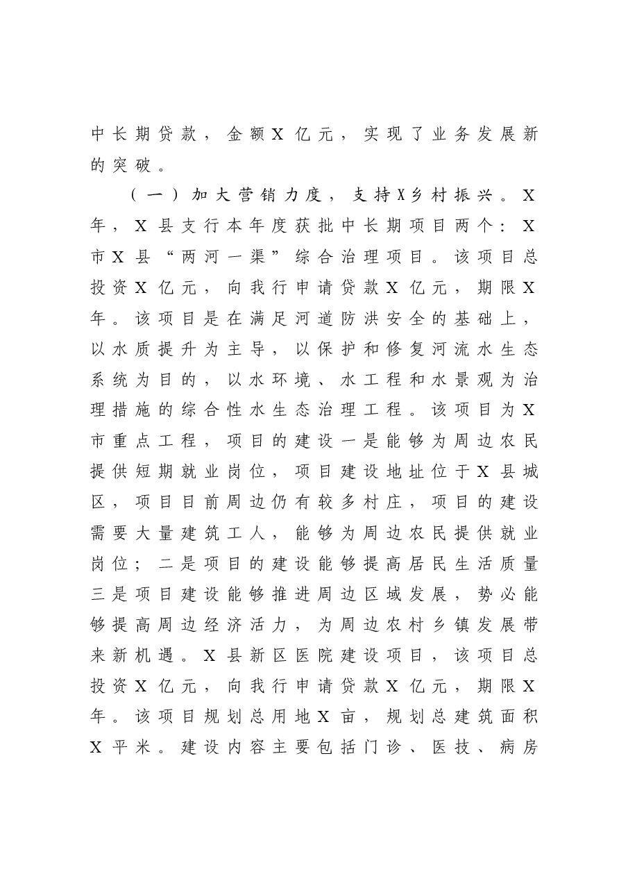 县XX银行行长2020年述职报告.doc,第4页预览