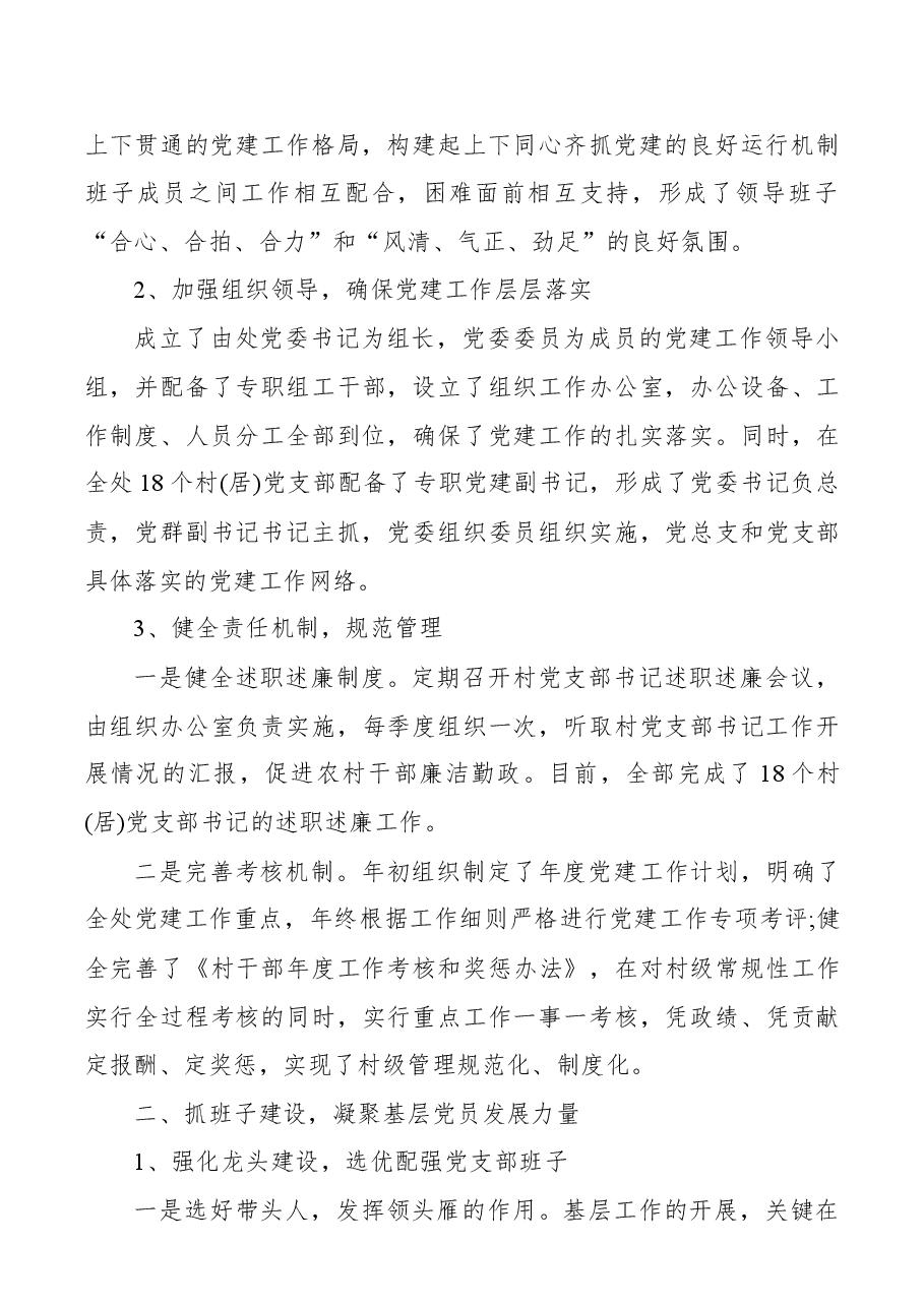 (9篇)乡镇党委书记抓党建述职报告范文.docx,第2页预览