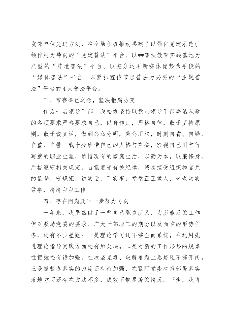 某公安局副局长2022年度述职述廉报告.doc,第3页预览