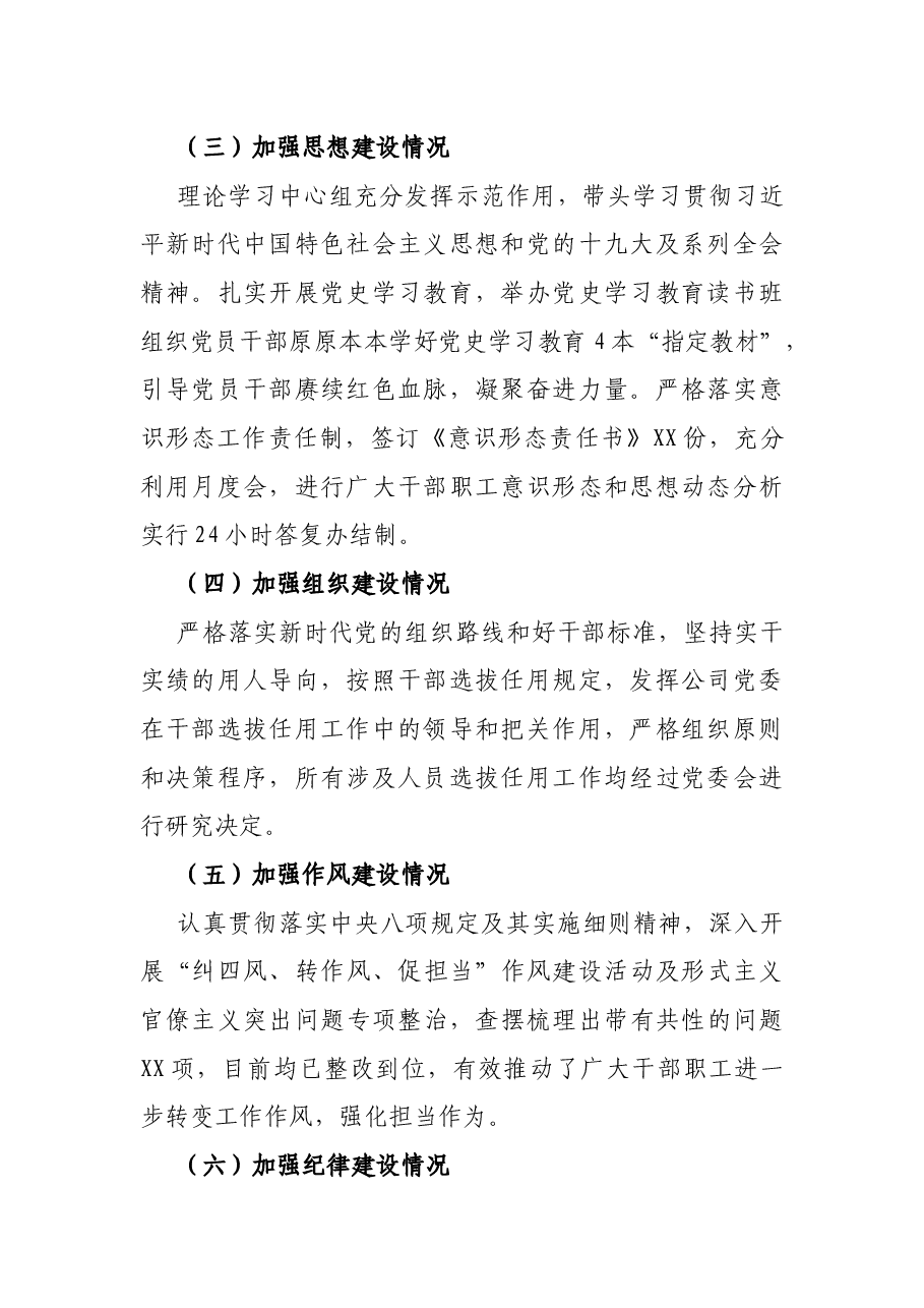 党委书记履行全面从严治党责任述职报告.docx,第2页预览