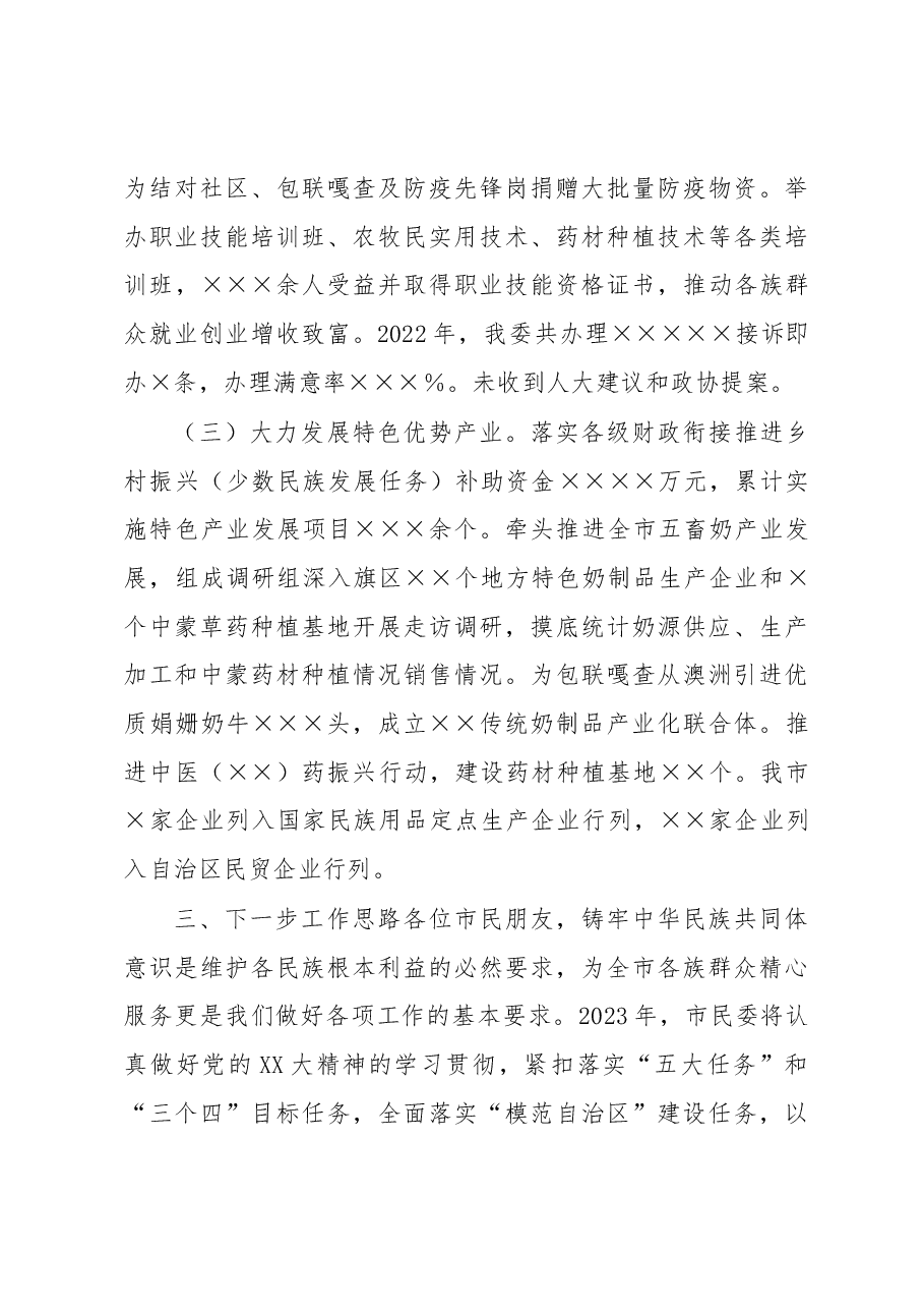 民委党组书记、主任2022年述职报告.docx,第4页预览