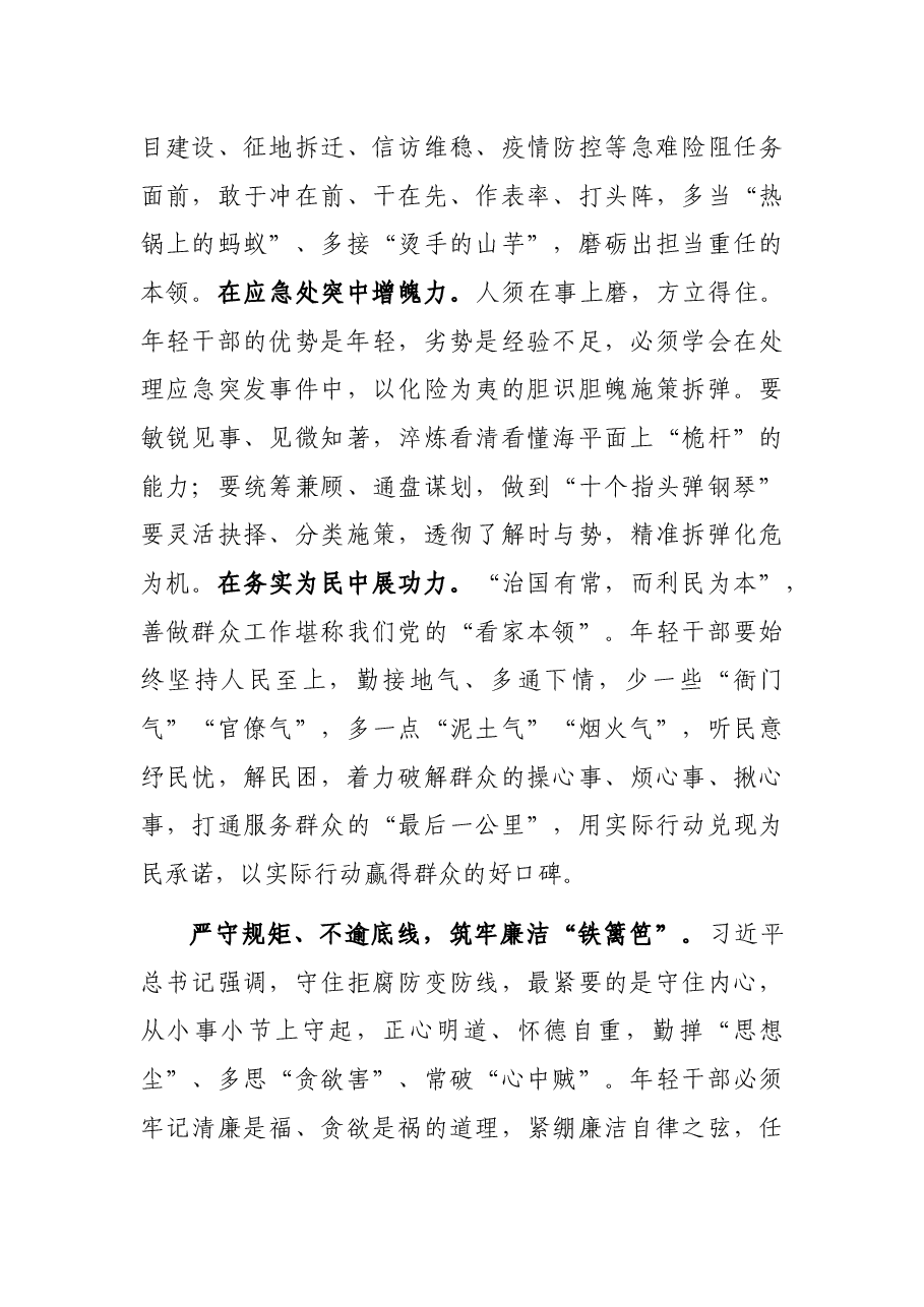 年轻干部座谈会发言提纲(副区长).docx,第3页预览