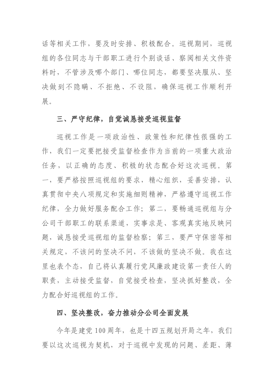 巡视动员会上的表态发言.docx,第3页预览