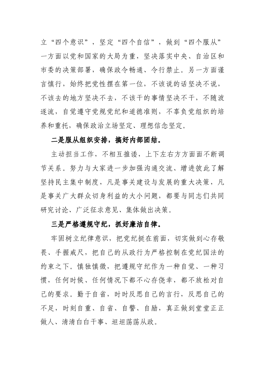 X区新任党委书记就职表态发言稿.docx，第2页预览