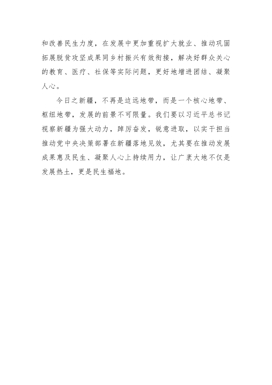 学习贯彻考察新疆重要讲话精神心得体会4.docx,第3页预览