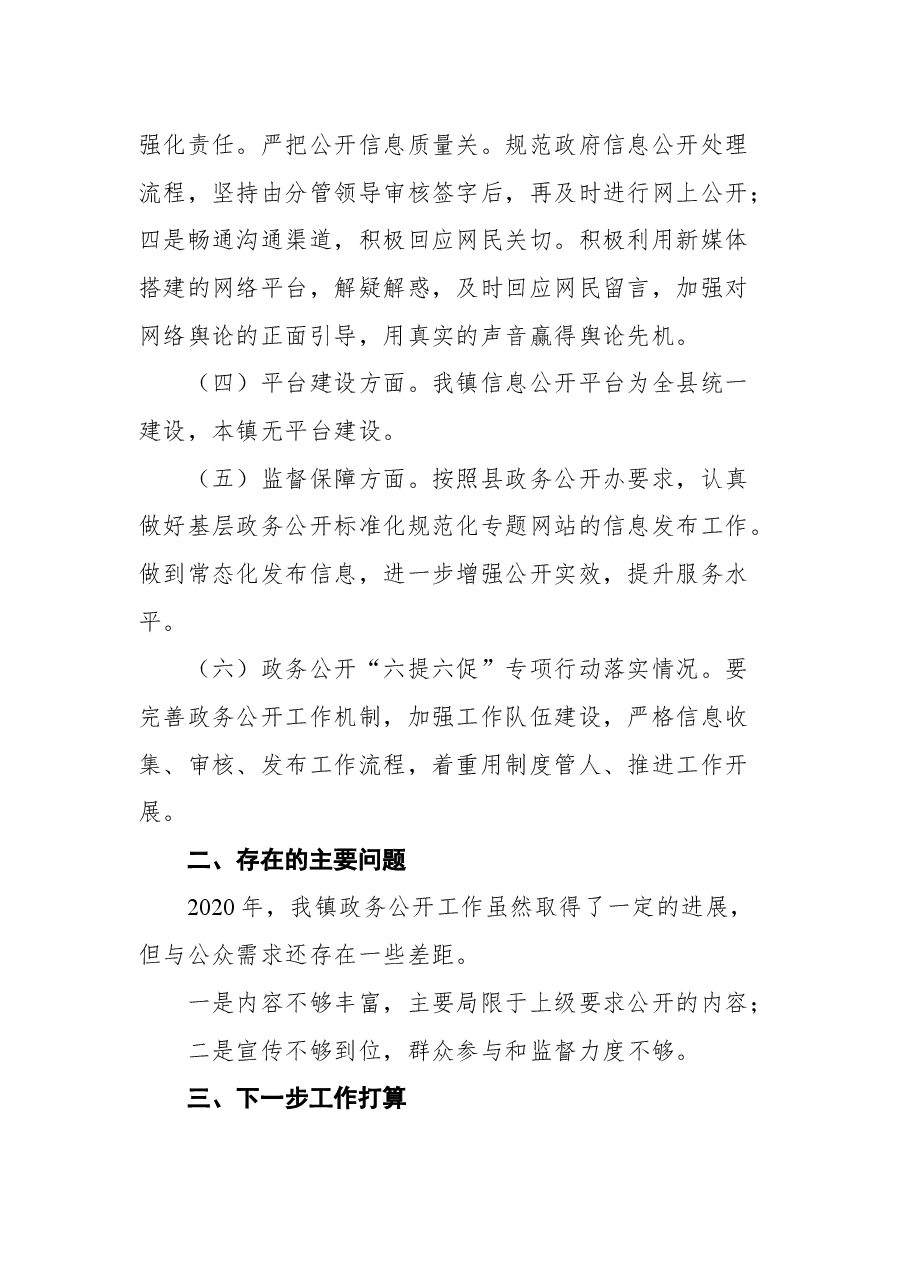 （18篇）2021年政务公开工作总结汇编.docx，第4页预览