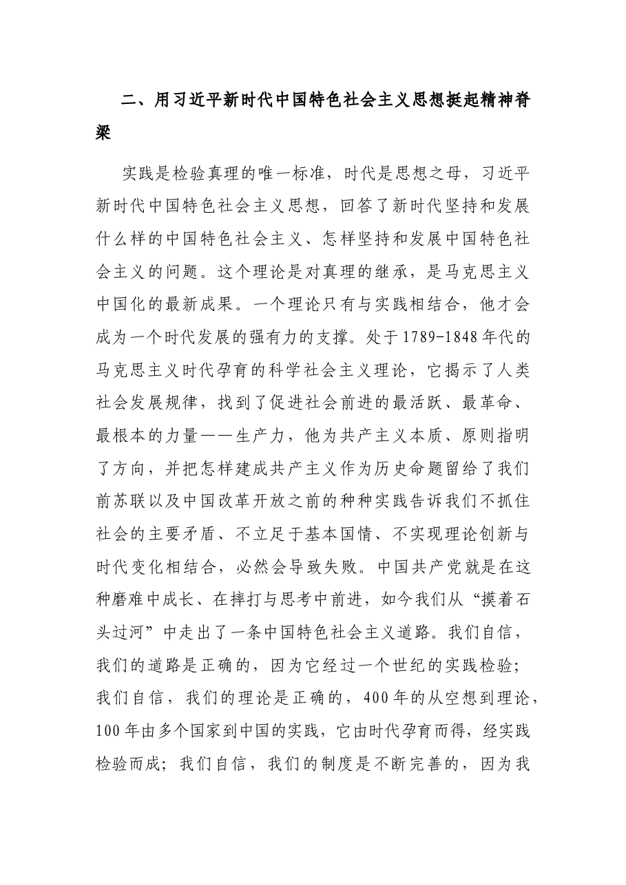 重温入党誓词党员代表发言.docx,第3页预览