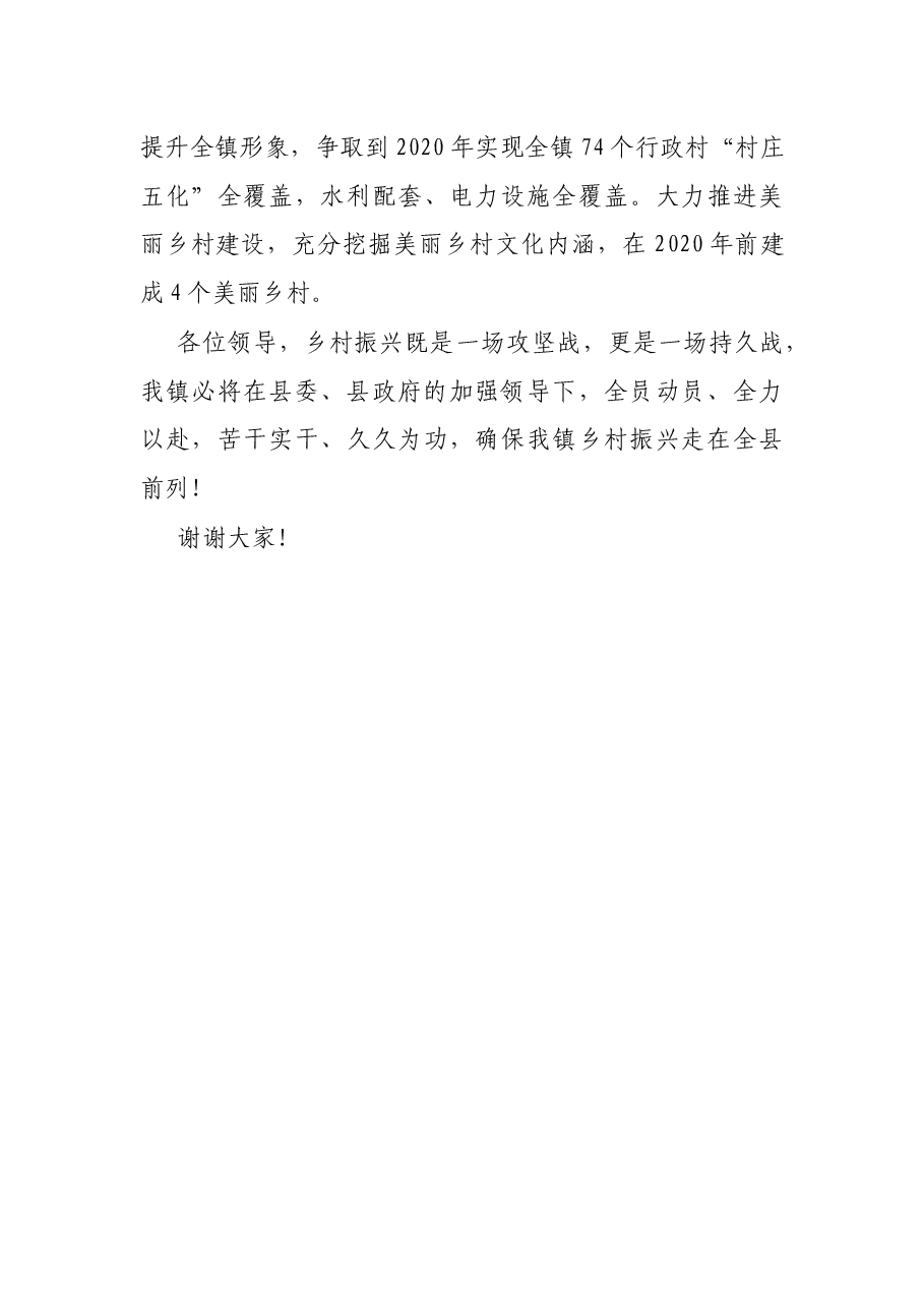 乡镇领导在全县乡村振兴大会上的表态发言.docx,第3页预览