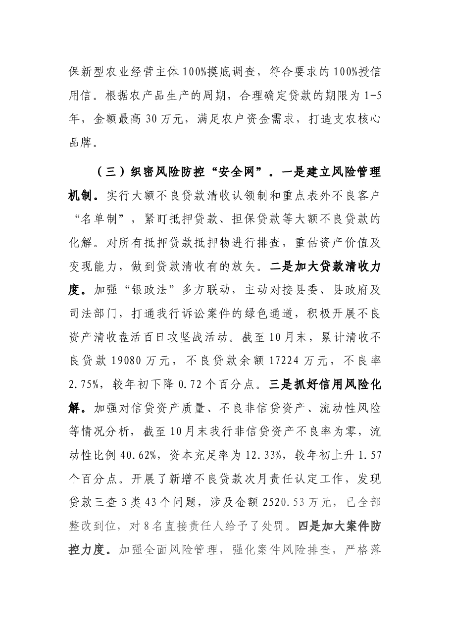 党委书记在银行调研座谈会上的发言.docx,第4页预览