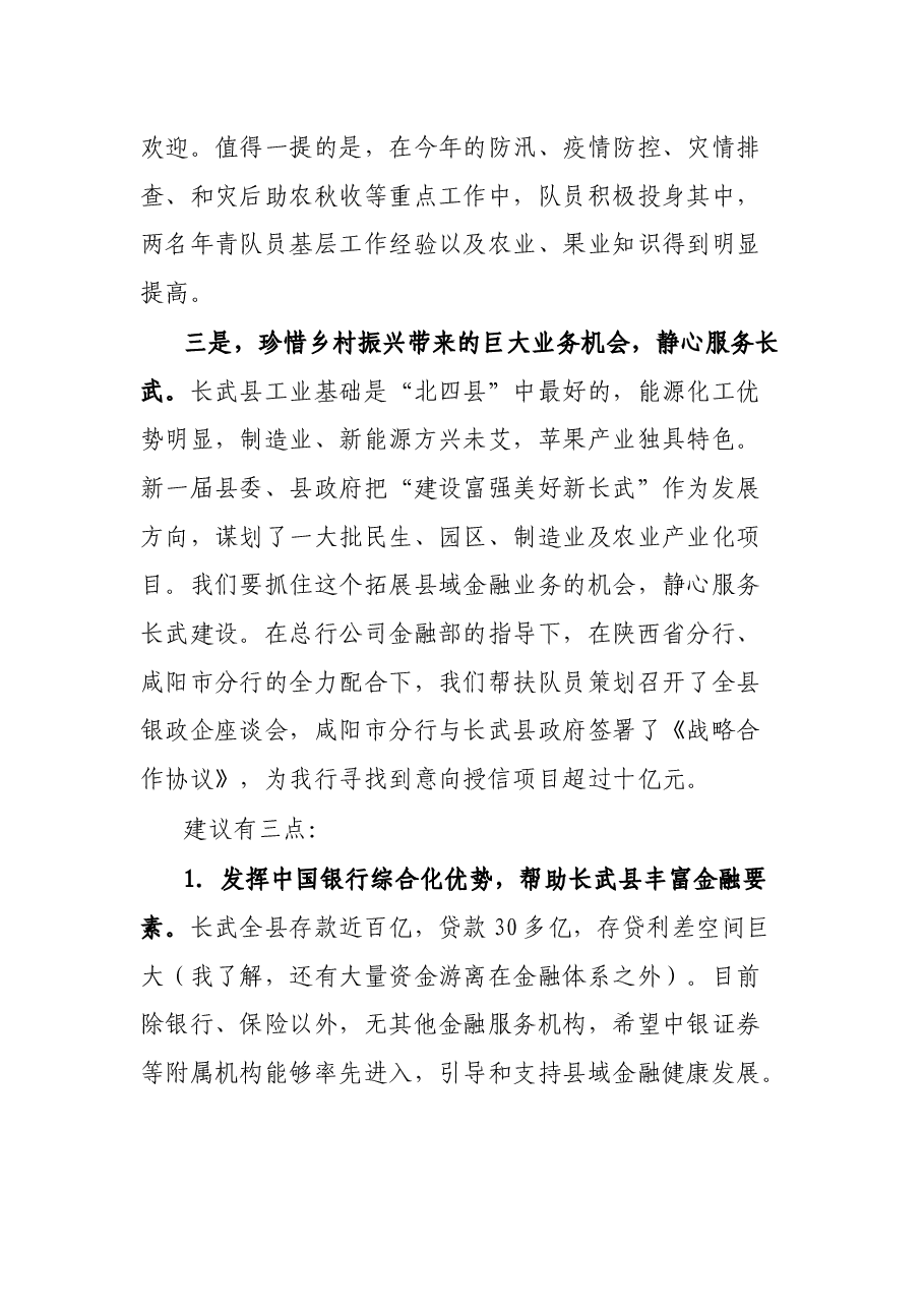 在总行定点帮扶工作推进视频会上的发言.docx,第3页预览