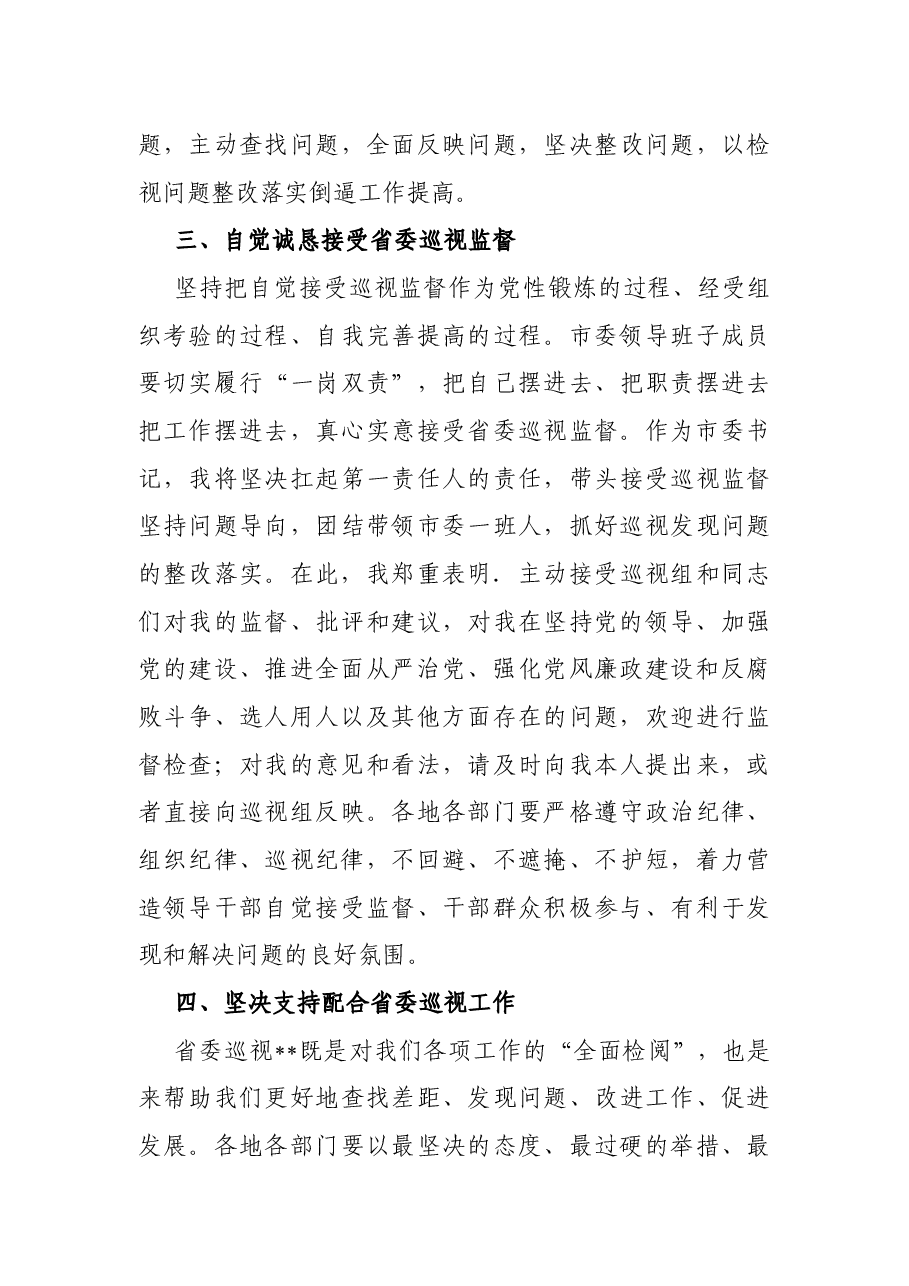 在省委巡视动员会上的表态发言.docx,第3页预览